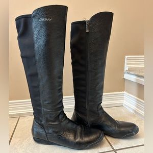 DKNY Leather Tall Boot